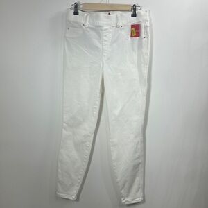 SPANX White Skinny Jeans size large.NWT